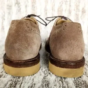 Frye | Shoes | Frye Jim Wedge Wingtip Suede Oxford Grey Gray  display picture 1